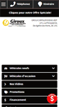 Mobile Screenshot of girouxchrysler.com